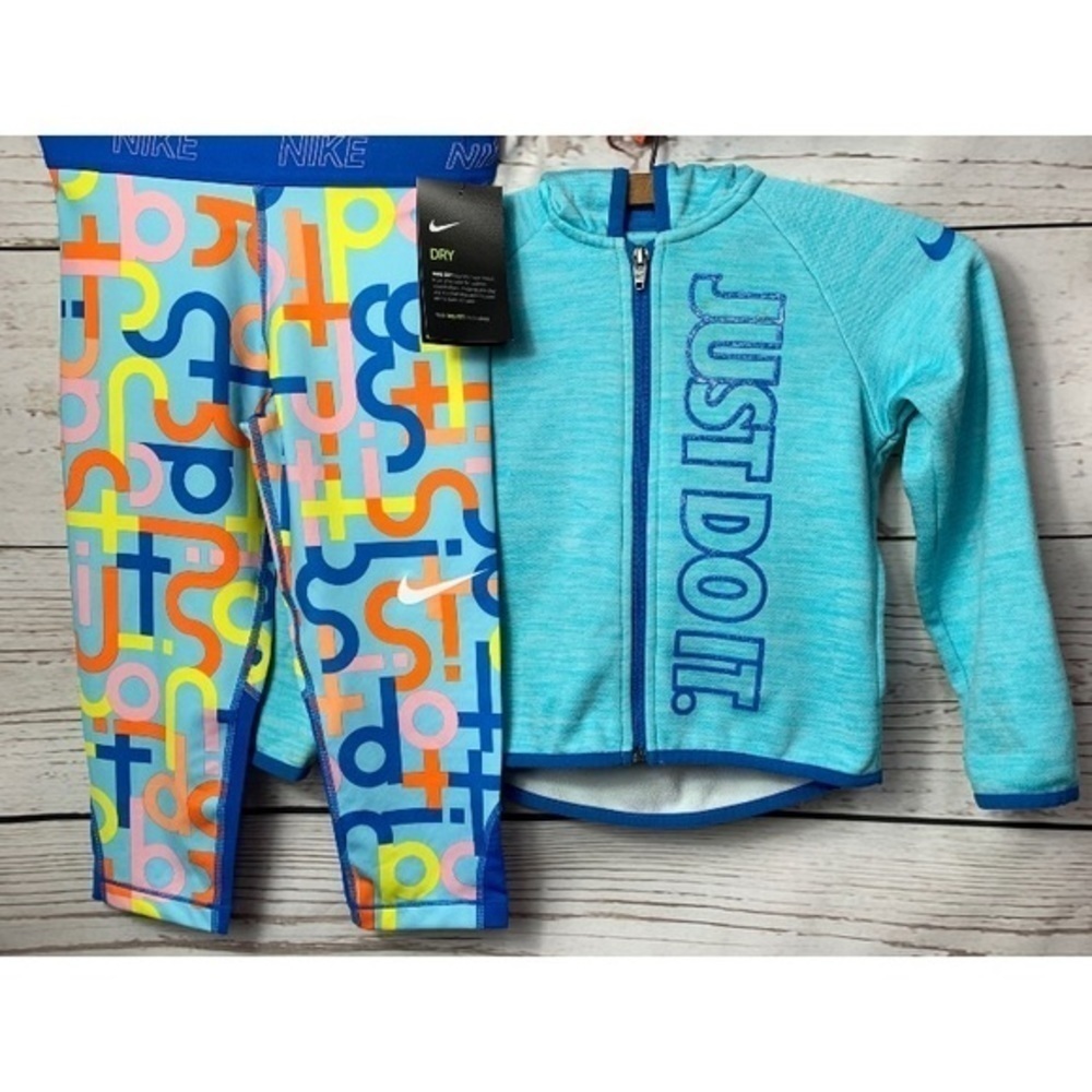 Nike “Just Do It” Hoodie Capri Set
